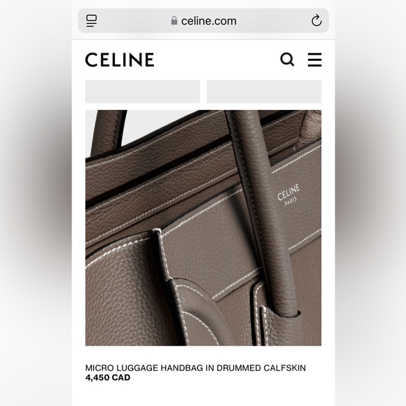 Celine luggage bag excellent condition - Picture 8 of 8